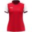 Afbeeldingen van Shirt Dynamic KM damesmaten rood/wit/donkerrood