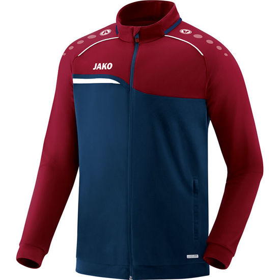 Afbeeldingen van JAKO Polyestervest Competition 2.0 marine/donkerrood (9318/09) - SALE