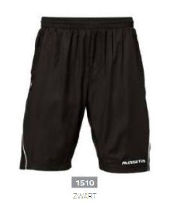 Afbeeldingen van MASITA Short Premium zwart/wit (2114-1510) - SALE